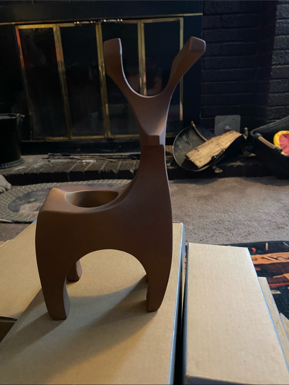 PartyLite Endearing Deer Tea light Candle Holder